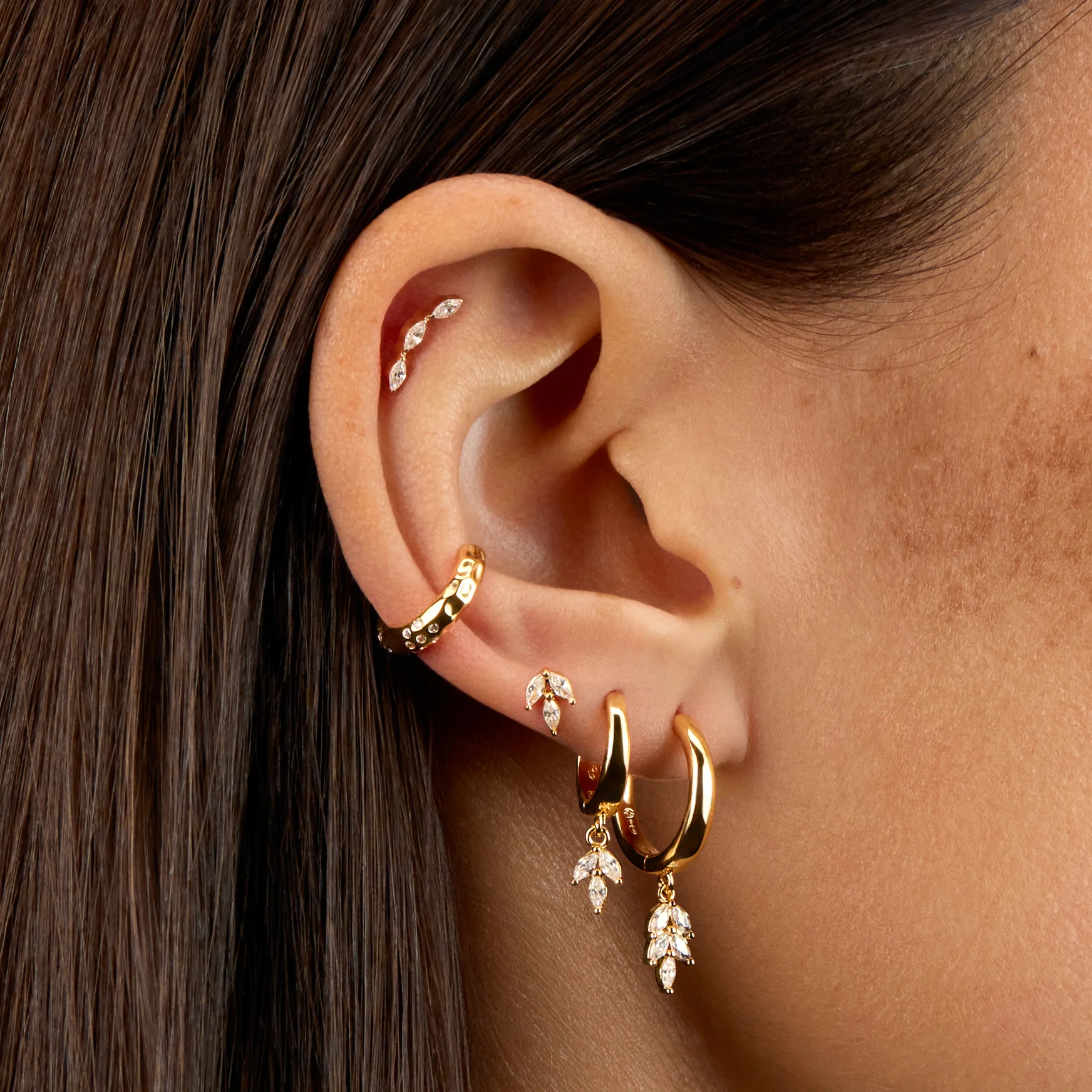 Earcuff Panthère Blanche - Image 2
